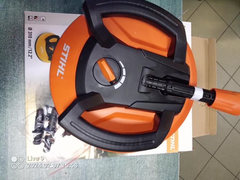 RA110 Przystawka STIHL do mycia dużych powierzchni 